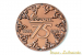 Plakette "75 Jahre Vespa" - Bronze - Limitiert auf 75 Stück weltweit!